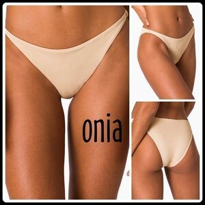 Onia Ashley Tricot Nude Bikini Bottom